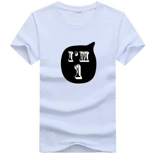 Barnfödelsedag t-shirt B1510 vit 3 A