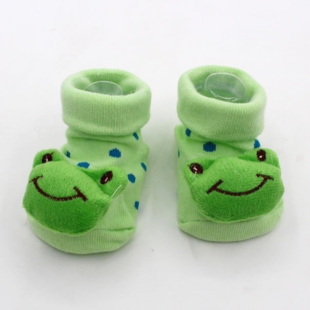 Calcetines infantiles con decoración de peluche. 12-18 meses C
