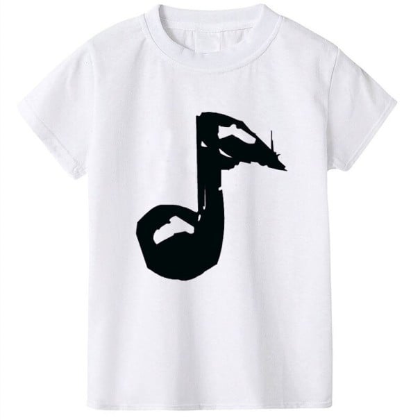 T-shirt för barn B1547 vit 3 A