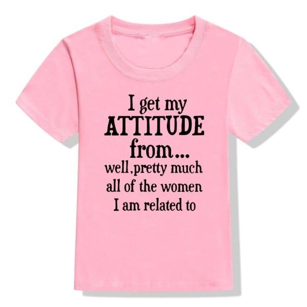 Kinder-T-Shirt B1554 rosa 5 A
