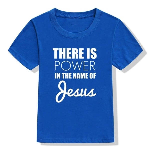 Camiseta infantil B1605 azul 3