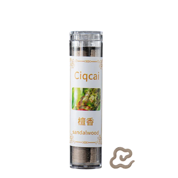 42 db Felhő alakú illatos pálcika Aromaterápiás füstölő tubusban Relaxáló illat lakásba, irodába és hálószobába Sandalwood