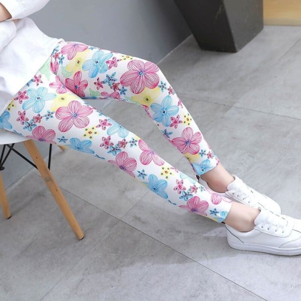 Tyttöjen leggingsit T2487 4 B