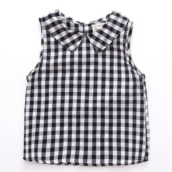 Camiseta niña L1760 negro 6-12 meses