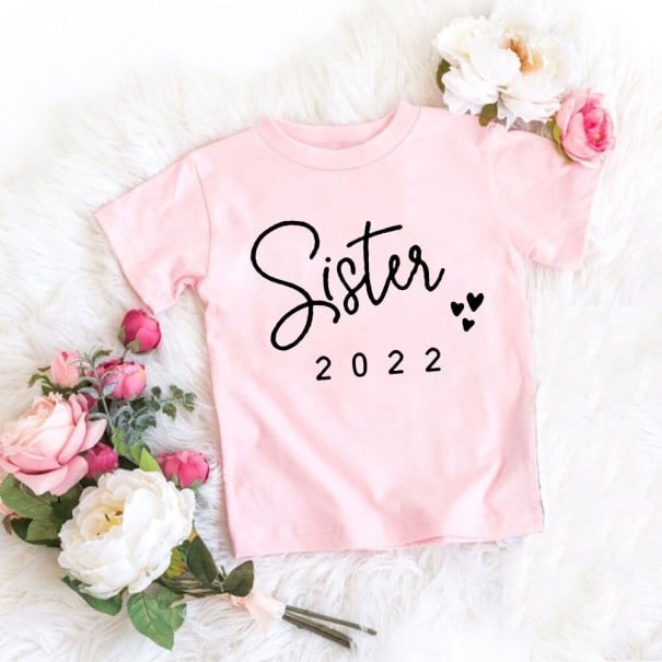 Camiseta niña B1523 rosa claro 6 E