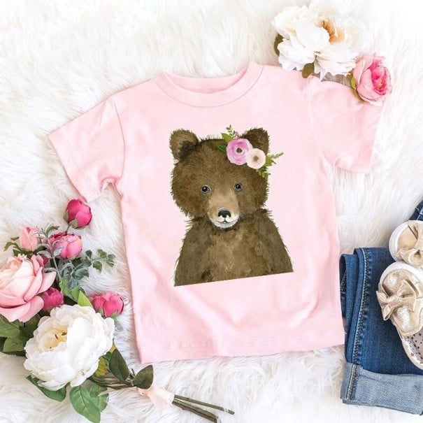Tier-T-Shirt für Mädchen B1627 5 E