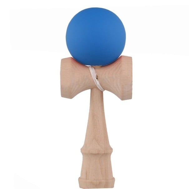 Dřevěná kendama E430 modrá