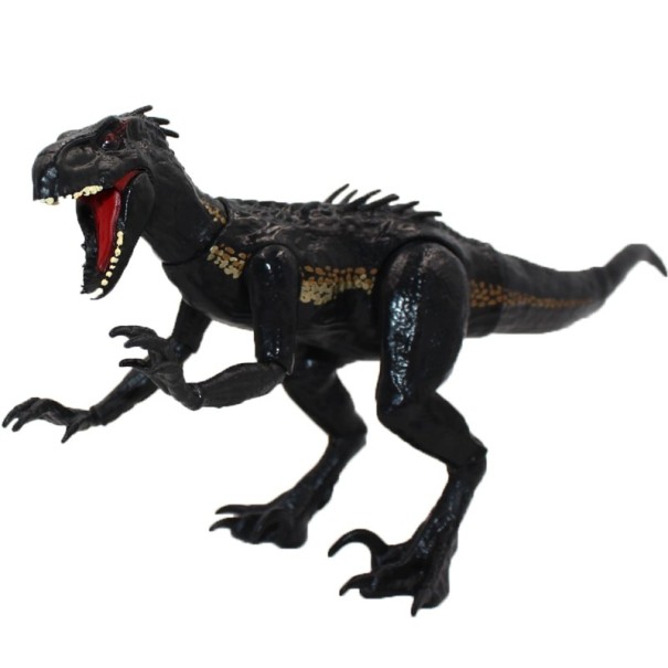 Svart dinosauriefigur 15 cm 1