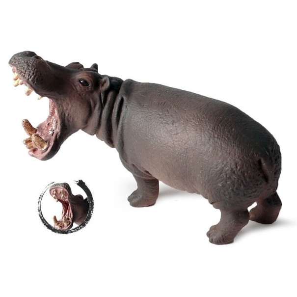 Flodhästfigur A587 1