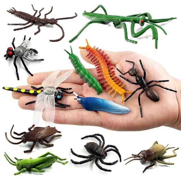 Insektsfigurer 12 st 1