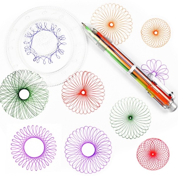 Geometriska schabloner set om 22 delar 1