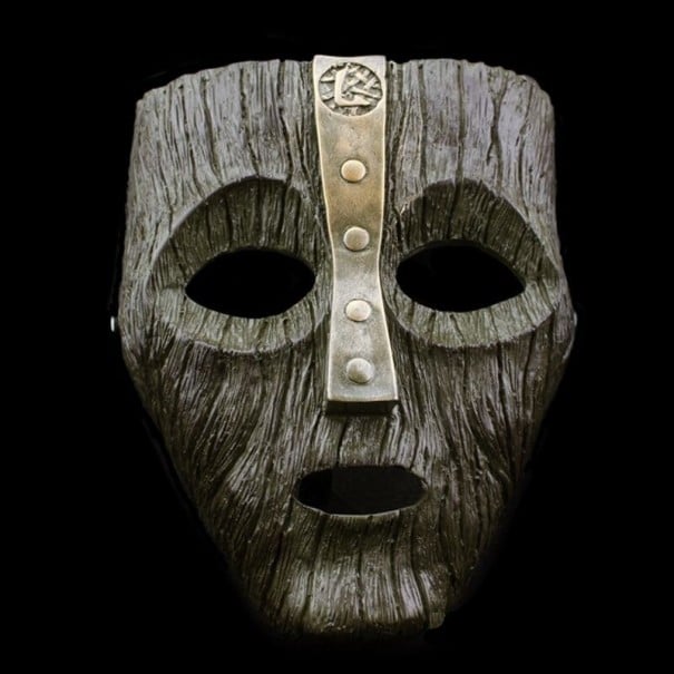 Masque d'Halloween H1064 gris