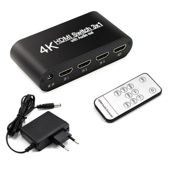 Comutator HDMI 3: 1 cu telecomandă 1