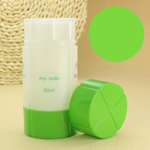 4in1 kozmetikai palack készlet zöld