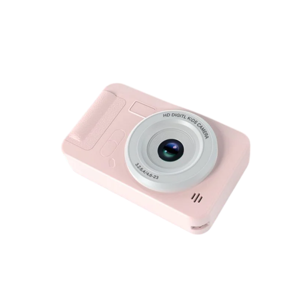 4K Digital Camera 44 MP with 8x Zoom and Front Camera USB-C High Resolution 64GB Card Compact Digital Camera pink