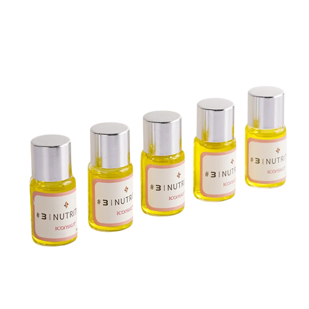 5 × 5 ml Nourishing Serum for Eyelashes Yellow Serum After Eyelash Lamination Permanent Care Regeneration and Protection of Eyelashes Quick Treatment 3 Min for Lash Lift 1