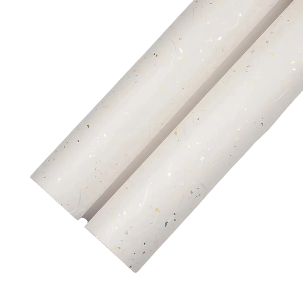 5 db Ajándékcsomagoló papír 60 x 60 cm Különböző színek egyszerű mintával Elegáns papírok ajándékok csomagolásához, dekorációhoz, DIY-hoz és kreatív alkotáshoz fehér