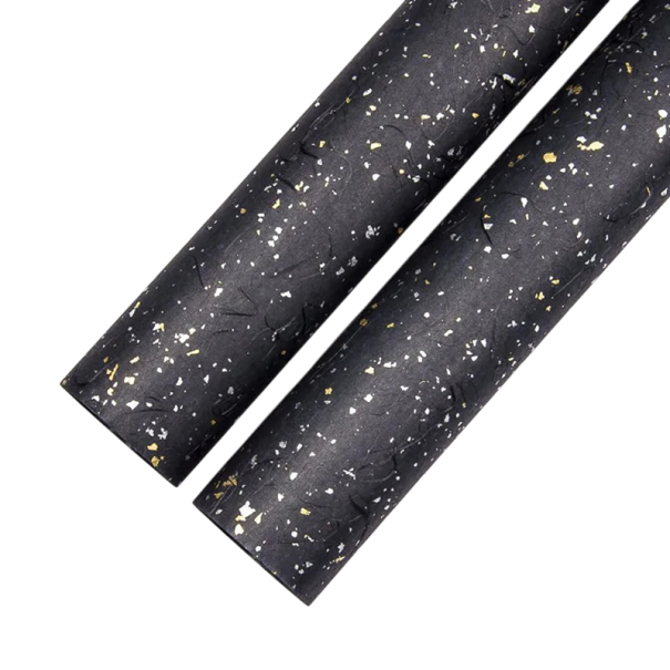 5 db Ajándékcsomagoló papír 60 x 60 cm Különböző színek egyszerű mintával Elegáns papírok ajándékok csomagolásához, dekorációhoz, DIY-hoz és kreatív alkotáshoz fekete