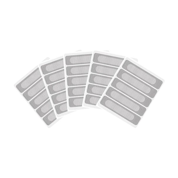 5 Stück Reparatur-Patches für Insektenschutznetze selbstklebende Schutzaufkleber zur Reparatur von Fliegengittern Fenster Türen Haushalt
