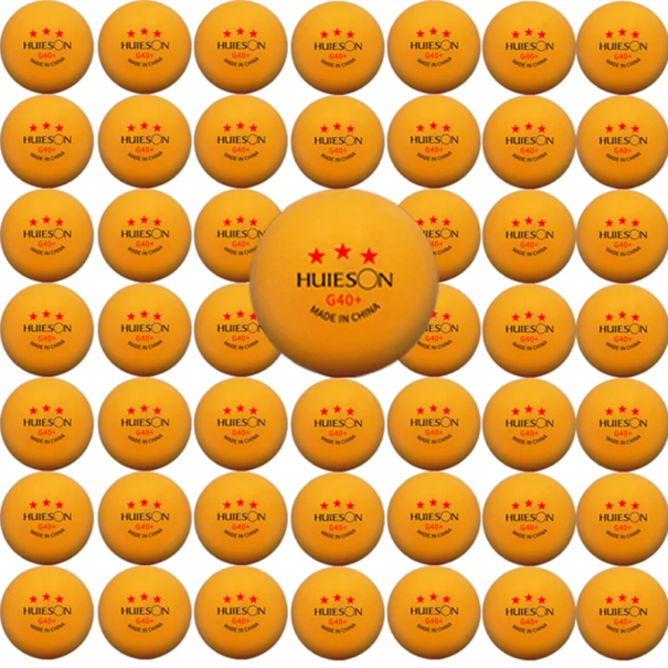 50 bucăți mingi de ping pong 40 mm 2,8 g plastic ABS Mingi de antrenament pentru tenis de masă Echipament sportiv profesional Accesorii de joc portocale