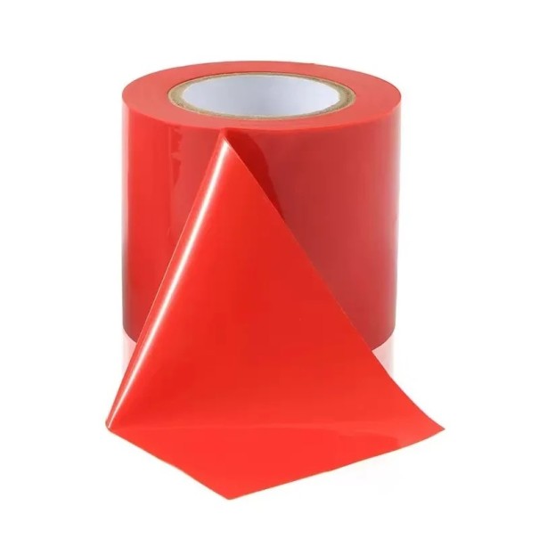 50 mm x 16 m Non-sticky antistatisk tape uden lim, absorption af statisk elektricitet på hår og hud uden spor rød