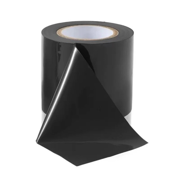 50 mm x 16 m Non-sticky antistatisk tape uden lim, absorption af statisk elektricitet på hår og hud uden spor sort