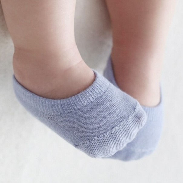 50 párov - Detské ponožky krátke modrá