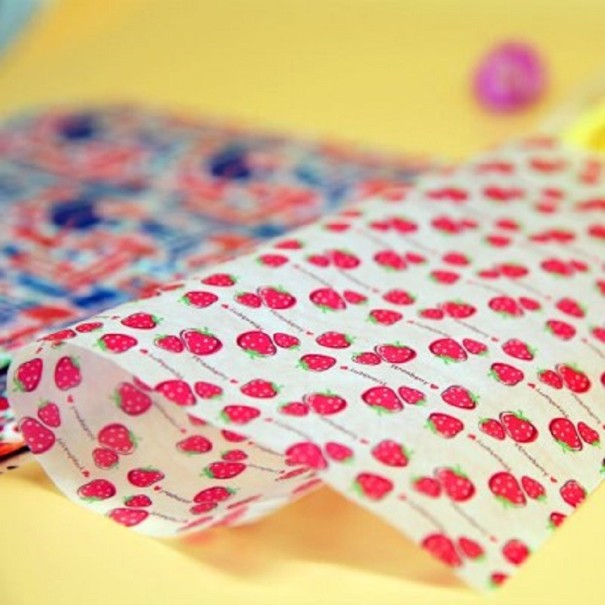50 stuks Voedselinpakpapier met motief 13