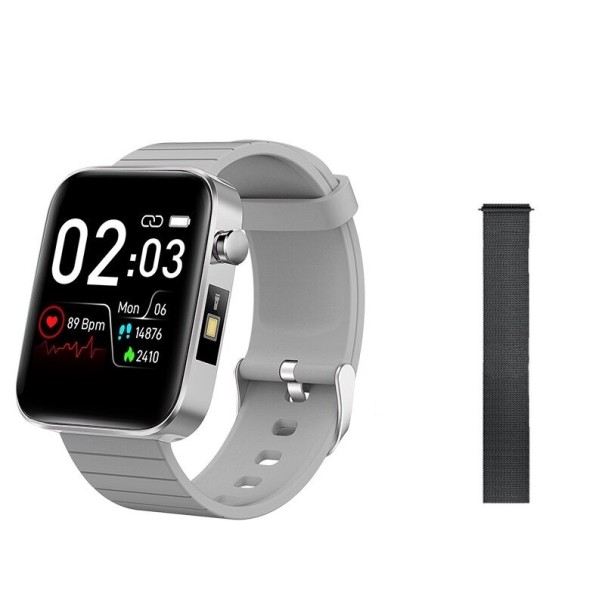 Smart klocka med bytesrem K1421 silver