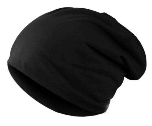 Gorro unisex primavera/otoño J3496 negro