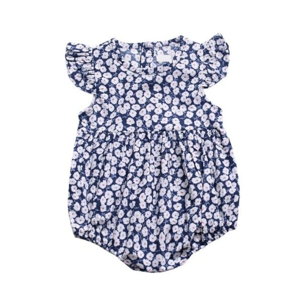 Puntos infantiles N731 azul 3-6 meses