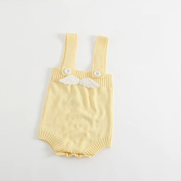 Dojčenské body N830 svetlo žltá 6-12 mesiacov