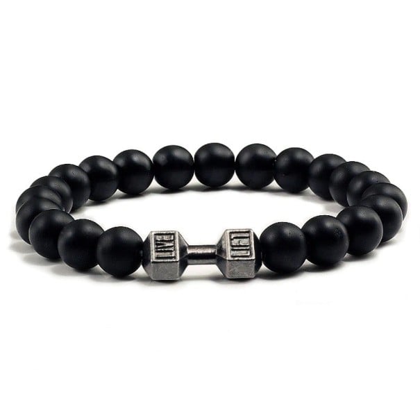 Kralenarmband met halter 1