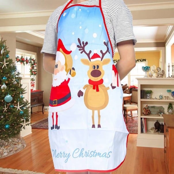 Delantal de cocina navideño 3