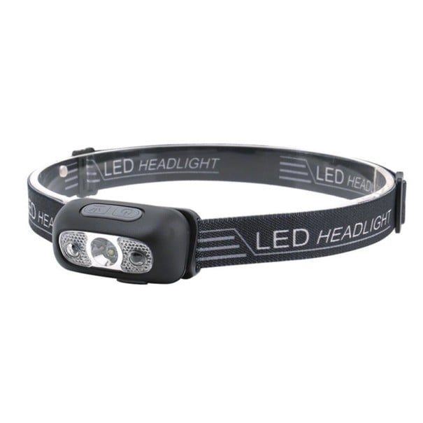 LED-ajovalo J407 musta