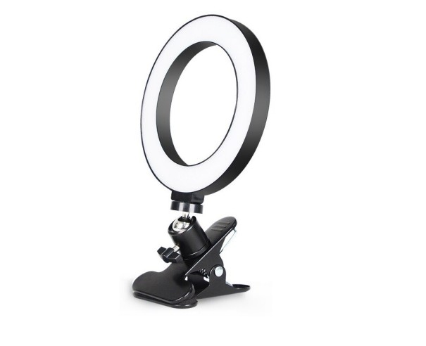 LED-ringljus med klämma 1