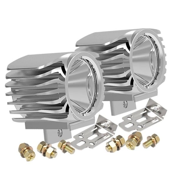 LED-moottoripyörän ajovalot 2 kpl A2372 1