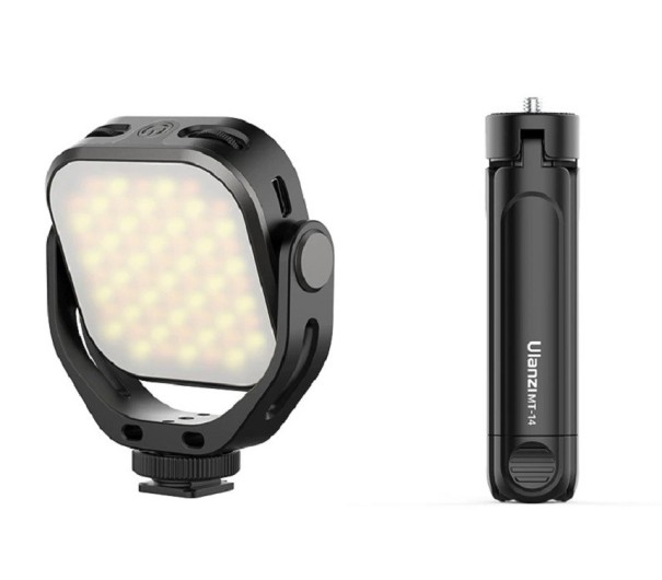 LED videolampa med stativ 1