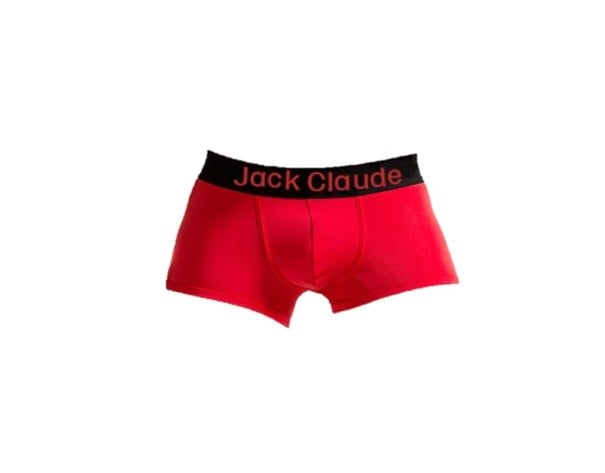 Lyxiga herrboxers - Röd L