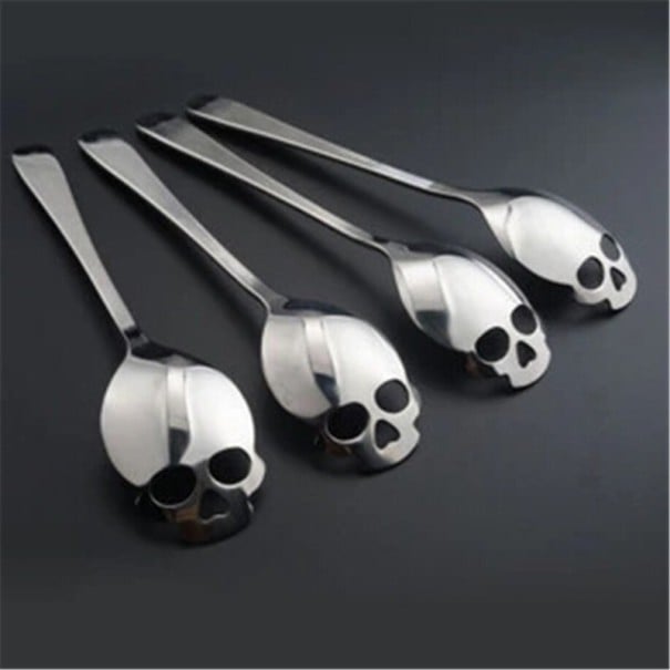 Cuchara con forma de calavera 1