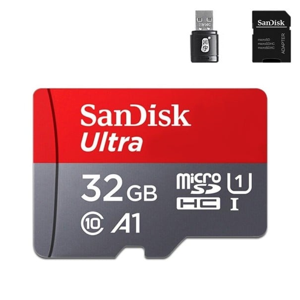 Micro SDHC/SDXC paměťová karta s adaptérem a čtečkou J62 32GB