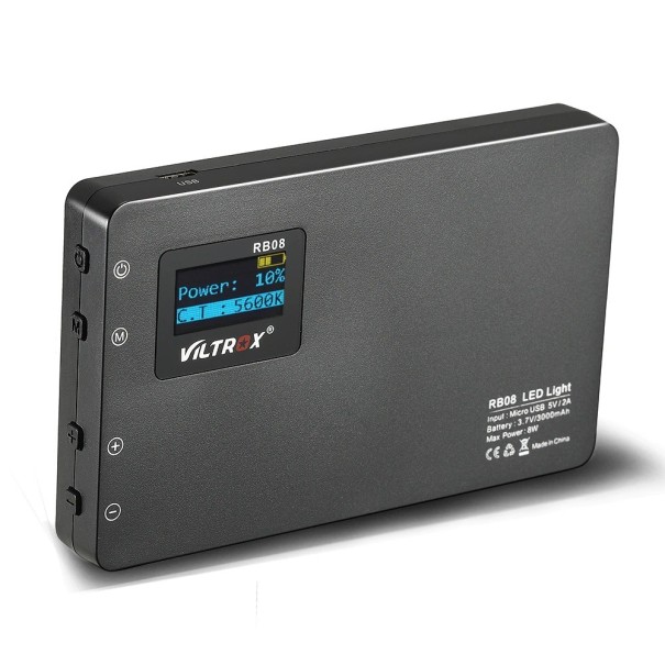 Mini LED fotovideolampa K2445 1