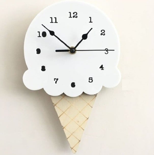 Horloge murale G2054 blanc