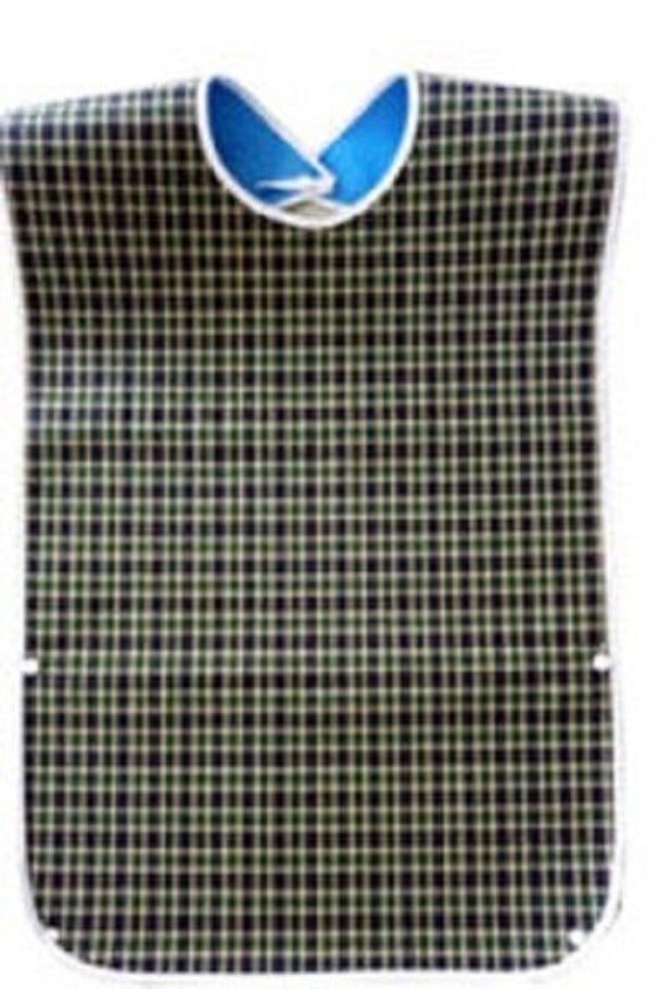 Delantal impermeable verde militar