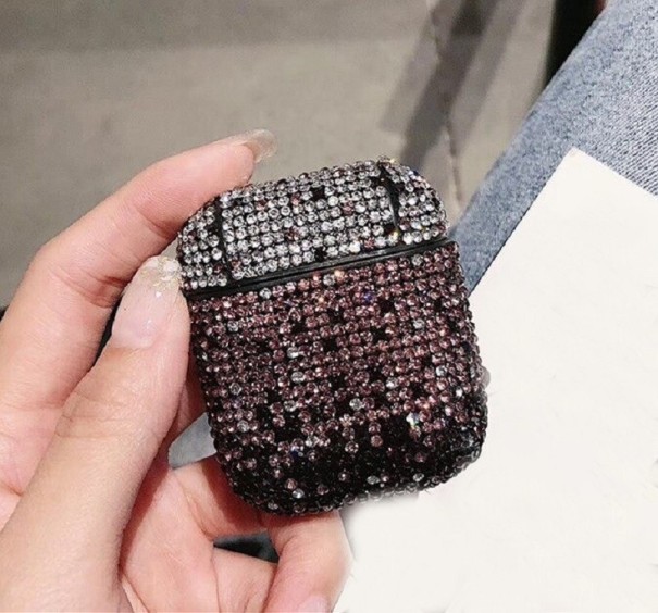 Apple Airpods 1/2 Fodral Cover K2285 lila