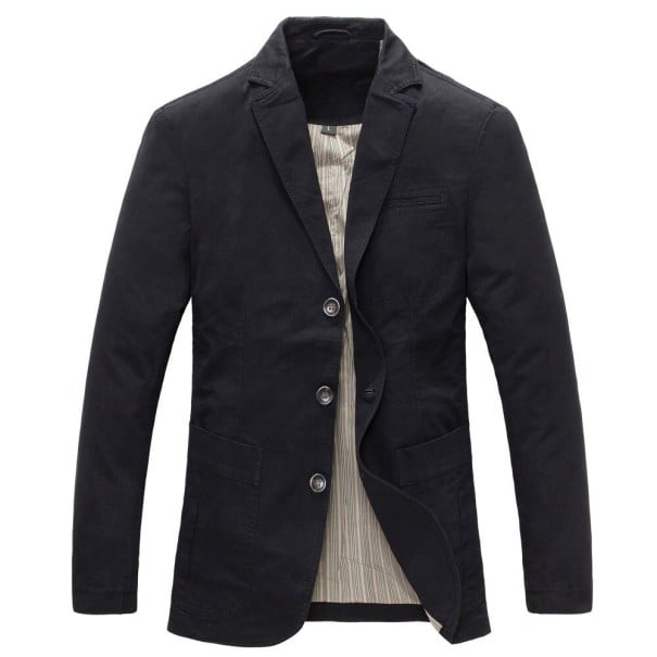 Herrjacka svart XS