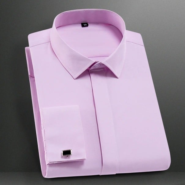 Herrskjorta F517 rosa L