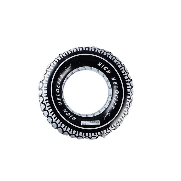 60 cm Tyre Balloon Large Foil Balloon in the Shape of a Racing Tyre Decoration for Children's Birthdays Racing Party Motorsport 1