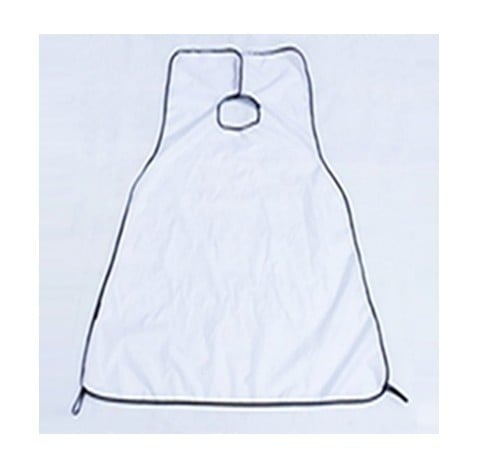 Tablier pour homme avec attaches pour le rasage J952 blanc