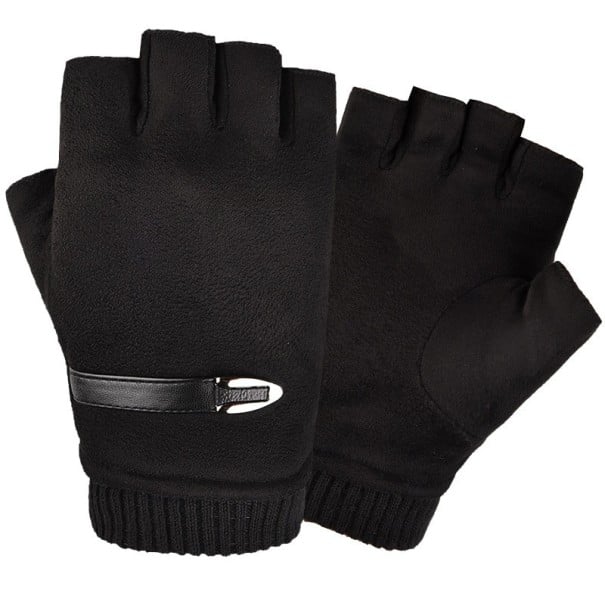 Handskar utan finger för män 1